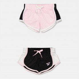 дрехи,за,училище,разпродажба,reebok,детски,къси,панталони,детски,облекла,reebok,2pk,short,in99,pink,lady