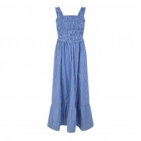 рокля,дамски,поли,и,рокли,jack,wills,shirred,striped,maxi,dress,blue,stripe