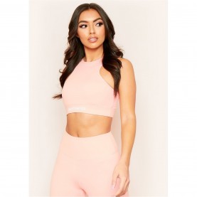къса,блуза,дамски,топове,missy,empire,empire,racer,gym,crop,top,peach