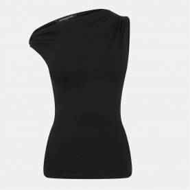 French Connection Women's Cut Out Top - Black дамски,топове,french,connection,women's,cut,out,top,black