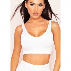 къса,блуза,дамски,топове,missy,empire,crop,top,white