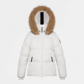 Дамско яке Arctic Army Womens Puffer OG Hooded Long Sleeve Short Puffer Jacket - Cream дамско,яке,arctic,army,women,s,puffer,og,hooded,long,sleeve,short,puffer,jacket,cream