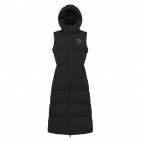 елек,дамски,якета,и,палта,arctic,army,women's,long,a,line,detachable,hood,reflective,gilet,black