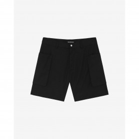 Къси панталони Cole Buxton Mens Tech Cotton Cargo Shorts - Black къси,панталони,мъжки,къси,панталони,cole,buxton,men,s,tech,cotton,cargo,shorts,black