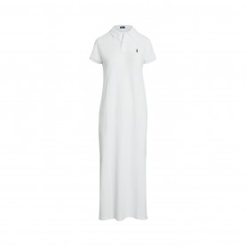 рокля,дамски,поли,и,рокли,polo,ralph,lauren,women's,stretch,cotton,sleeveless,polo,dress,white