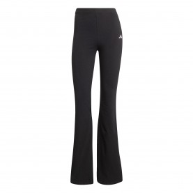 Дамски клин adidas Essentials Small Logo Flared Leggings Womens - Black дамски,клин,дамски,чорапогащи,и,клинове,adidas,essentials,small,logo,flared,leggings,womens,black