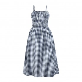 рокля,дамски,облекла,размер,miso,s,midi,dress,ld61,navy,white