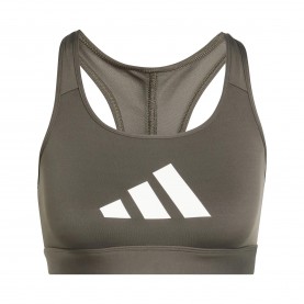 adidas Pwrct Bl Bra Medium Impact Sports Womens - Shadow Olive спортни,сутиени,дамско,бельо,дамски,горнища,за,тренировка,дамско,фитнес,облекло,спортни,сутиени,дамски,облекла,за,бягане,adidas,pwrct,bl,bra,medium,impact,
