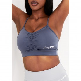 къса,блуза,дамски,топове,missy,empire,sport,ruched,front,strappy,gym,crop,top,navy