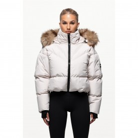 промоция,на,зимни,облекла,дамски,жилетки,good,for,nothing,faux,fur,trim,puffer,cream