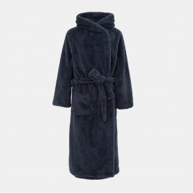 Linea Fleece Robe Women - Navy дамски,пижами,linea,fleece,robe,women,navy