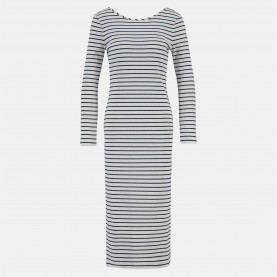 Дамска рокля Barbour Womens Blake Bodycon Dress - Cloud Stripe дамска,рокля,дамски,поли,и,рокли,barbour,women,s,blake,bodycon,dress,cloud,stripe