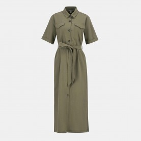 Дамска рокля Barbour Womens Nicole Belted Shirt Dress - Dusky Green дамска,рокля,дамски,поли,и,рокли,barbour,women,s,nicole,belted,shirt,dress,dusky,green