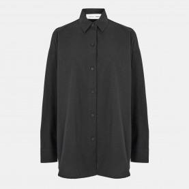 Дамска риза Fear Of God Essentials Womens Relaxed Long Sleeve Plain Shirt - Jet Black дамска,риза,дамски,ризи,fear,of,god,essentials,women,s,relaxed,long,sleeve,plain,shirt,jet,black
