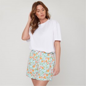 дамски,пижами,miso,fruit,shortpj,ld53,white