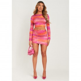 пола,missy,empire,ruched,mini,skirt,pink