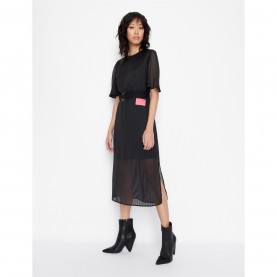 рокля,дамски,поли,и,рокли,armani,exchange,ax,midi,tee,dress,ld99,black
