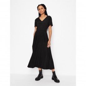 рокля,дамски,поли,и,рокли,armani,exchange,ax,vneck,dress,ld99,black