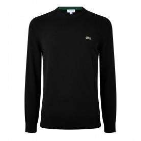 мъжки,пуловер,мъжки,пуловери,lacoste,knitted,jumper,mens,black,031