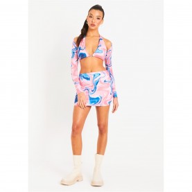 пола,missy,empire,printed,high,waisted,mini,skirt,pink