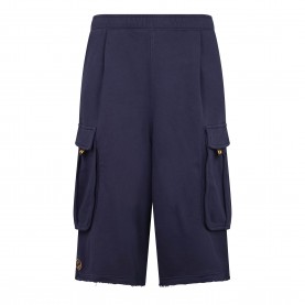 Къси панталони Drew House Unisex Adults Oversized Cargo Shorts - Navy къси,панталони,мъжки,къси,панталони,дамски,къси,панталони,drew,house,unisex,adults,oversized,cargo,shorts,navy