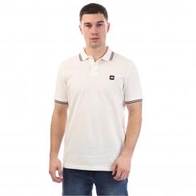 Блуза с яка Weekend Offender Vancouver Tipped Polo Shirt - White блуза,с,яка,weekend,offender,vancouver,tipped,polo,shirt,white