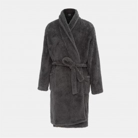 мъжки,пижами,howick,fleece,plain,robe,men,grey
