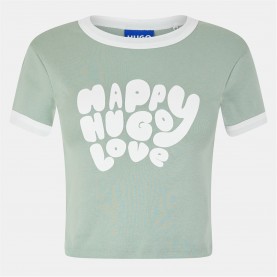 бебешка,тениска,дамски,топове,hugo,dalia,b,10266272,01,baby,tee,womens,black
