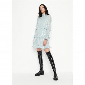 дамски,поли,и,рокли,armani,exchange,armani,exchange,vestito,magnes,silver