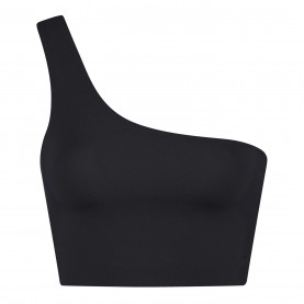 Girlfriend Collective Women's One Shoulder Non Wired Low Impact Sports Bra - Black бельо,за,училище,дамски,фитнес,облекла,спортни,сутиени,спортни,сутиени,всички,фитнес,облекла,girlfriend,collective,women's,one,shoulder,non,wired,low,impac