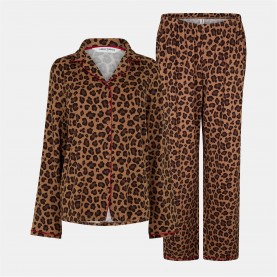 комплект,дамски,пижами,urban,threads,urban,t,ls,pj,set,ld61,leopard
