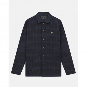 мъжки,ризи,lyle,and,scott,lyle,and,scott,grid,overshirt,mens,navy,w315