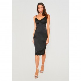 рокля,missy,empire,midi,dress,with,lace,split,black
