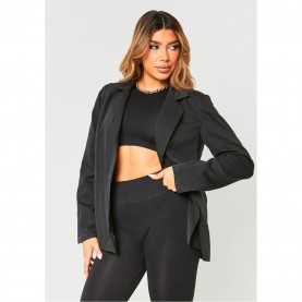 сако,дамски,поли,и,рокли,дамски,облекла,размер,missy,empire,oversized,blazer,black