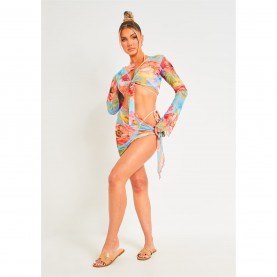 missy,empire,floral,print,mesh,sarong,multi
