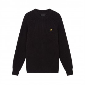 пуловер,мъжки,пуловери,lyle,and,scott,shark,stitch,knit,jumper,jet,black,z865
