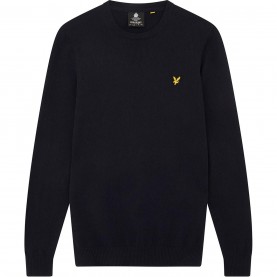 блуза,зимни,аксесоари,мъжки,пуловери,lyle,and,scott,merino,crew,knit,sweater,dark,navy,z271