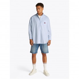 дамски,ризи,tommy,jeans,tjw,ovs,badge,oxford,shirt,ext,sw,blue,stripe