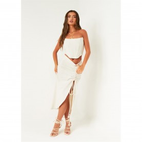 пола,missy,empire,look,ruched,side,midi,skirt,stone