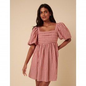 дамска,рокля,дамски,поли,и,рокли,nobodys,child,women,s,nova,stripe,mini,dress,pink