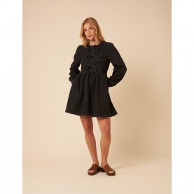 дамска,рокля,дамски,поли,и,рокли,nobodys,child,women,s,eden,denim,mini,dress,black