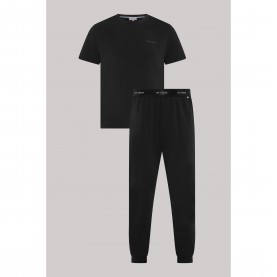 мъжки,пижами,ted,baker,t,shirt,and,jogger,set,black