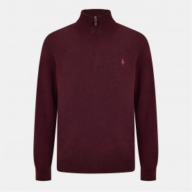 блуза,мъжки,пуловери,мъжки,тениски,polo,ralph,lauren,loryelle,quarter,zip,sweater,aged,wine