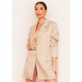 сако,дамски,поли,и,рокли,missy,empire,pocket,detail,oversized,blazer,stone