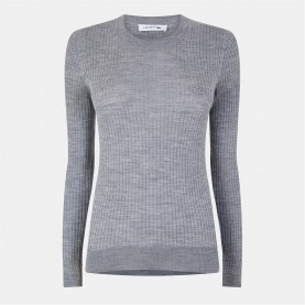 дамски,плетени,дрехи,lacoste,tricot,ld99,silver,chine