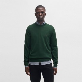 пуловер,облекла,на,разпродажба,мъжки,пуловери,boss,kanovano,jumper,open,green,350