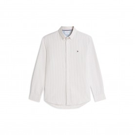 Tommy Hilfiger CORE 1985 FLEX OXFORD STRIPE SHIRT - Rose Petal мъжки,ризи,tommy,hilfiger,core,1985,flex,oxford,stripe,shirt,rose,petal