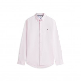 Tommy Hilfiger CORE 1985 FLEX OXFORD STRIPE SHIRT - Safari Canvas мъжки,ризи,tommy,hilfiger,core,1985,flex,oxford,stripe,shirt,safari,canvas