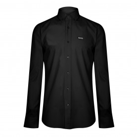 облекла,на,разпродажба,мъжки,ризи,boss,men's,hbb,hank,long,sleeve,shirt,premium,poplin,black,001