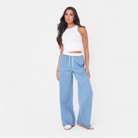 дамски,дънки,дамски,облекла,размер,i,saw,it,first,wide,leg,denim,jogger,mid,blue
